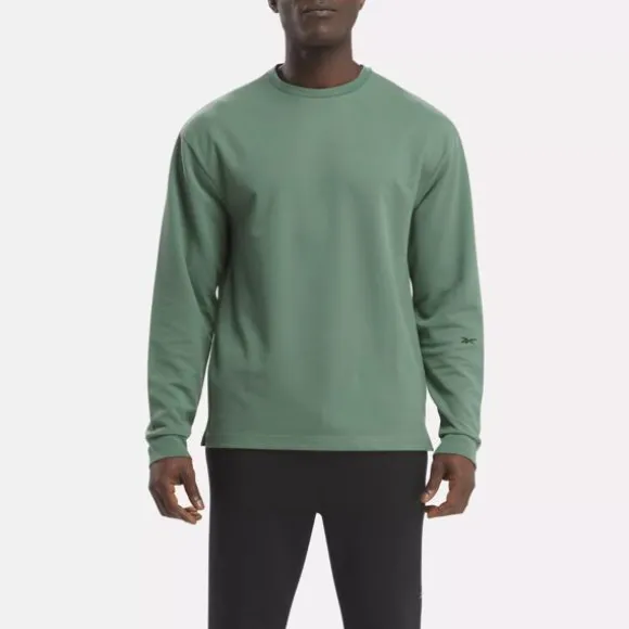 Tops & T-shirts | Trending: 90’s Classics^Reebok Active Collective Long Sleeve T-Shirt TrekGreen