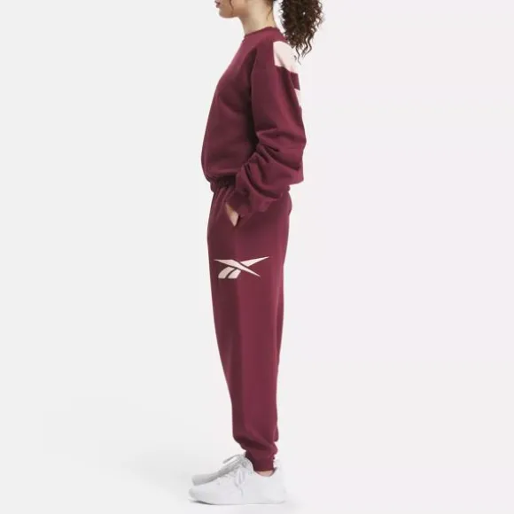 Pants & Sweatpants | Trending: Matching Sets^Reebok Back Vector Fleece Pants ClassicMaroon