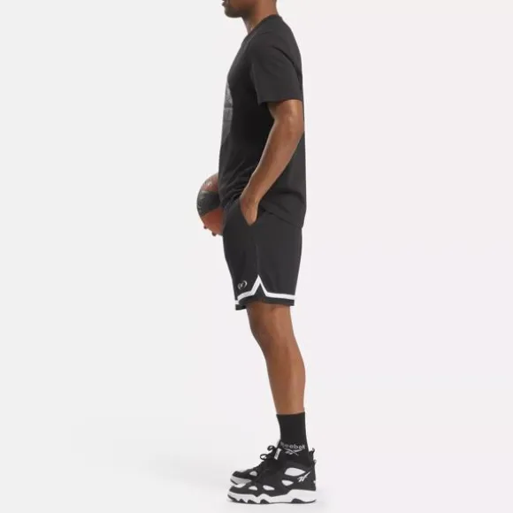 Shorts | Trending: 90’s Classics^Reebok Basketball Transition Shorts Black