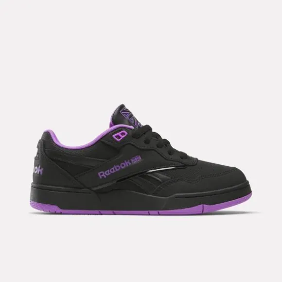 Big Kids' Shoes (sizes 3.5-7) | Big Kids' Shoes (sizes 3.5-7)^Reebok BB 4000 II Shoes - Grade School Black/DigitalPurple/White