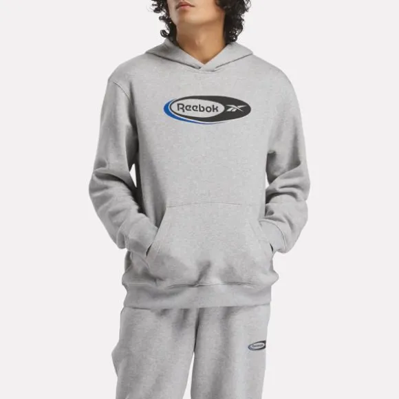 Hoodies & Sweatshirts^Reebok Brand Proud Hoodie MediumGreyHeather