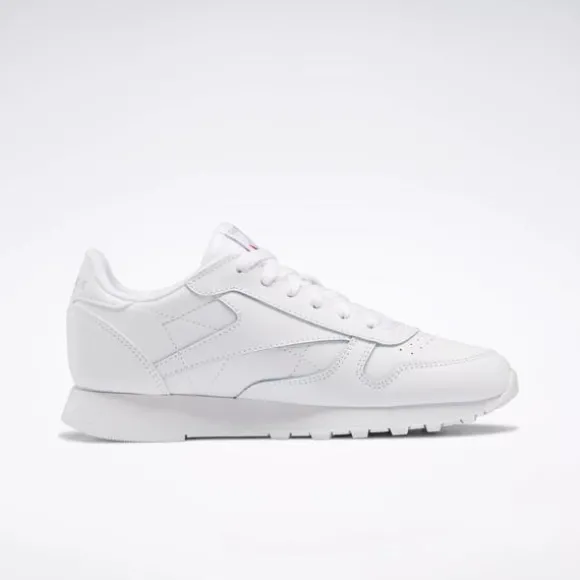 Big Kids' Shoes (sizes 3.5-7)^Reebok Classic Leather Shoes - Grade School FtwrWhite