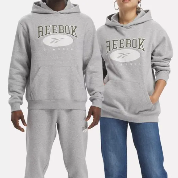 Hoodies & Sweatshirts | Hoodies & Sweatshirts^Reebok Classics Archive Essentials Hoodie MediumGreyHeather