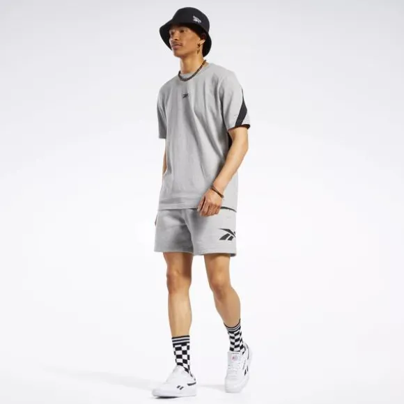 Shorts^Reebok Classics Brand Proud Shorts MediumGreyHeather