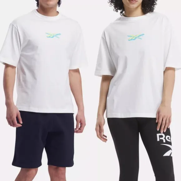 Tops & T-shirts | Tops & T-shirts^Reebok Classics Dopamine T-Shirt Chalk