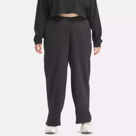 Plus Size (1x-4x) | Pants & Sweatpants^Reebok Classics Wide Straight Leg Pants (Plus Size) Black