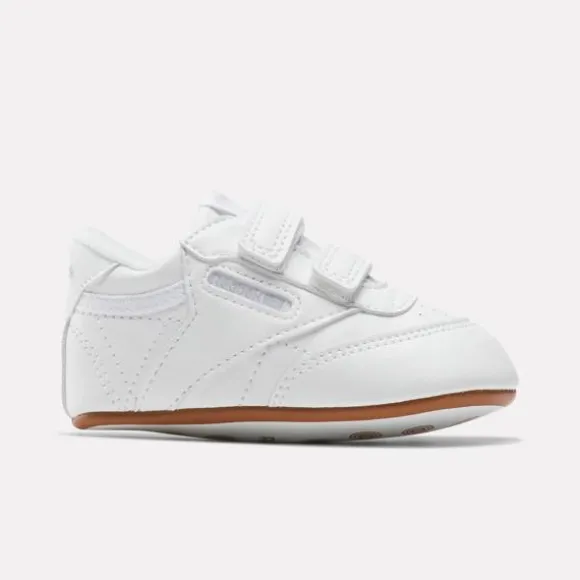 Baby & Toddler Shoes (sizes 1k-10k) | Baby & Toddler Shoes (sizes 1k -10k)^Reebok Club C Crib Shoes - Toddler White