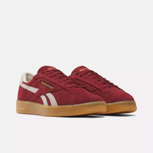 Trending: 90’s Classics | Shoes Under $100^Reebok Club C Grounds UK Shoes RichMaroon/Moonstone/ReebokBrass