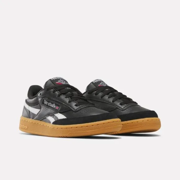 Shoes Under $100 | Classics^Reebok Club C Revenge Vintage Shoes Black/White/Gum