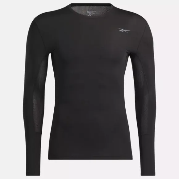 compression_long_sleeve_tshirt_3.webp Tops & T-shirts^Reebok Compression Long Sleeve T-Shirt Black