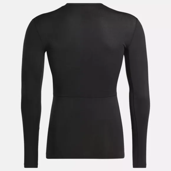compression_long_sleeve_tshirt_4.webp Tops & T-shirts^Reebok Compression Long Sleeve T-Shirt Black