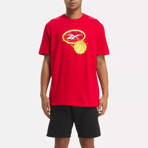 Tops & T-shirts | Trending: 90’s Classics^Reebok Downtown Basketball Tee VectorRed