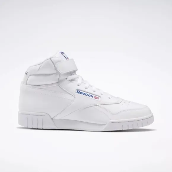 Classics | Trending: 90’s Classics^Reebok EX-O-FIT Hi Men's Shoes White