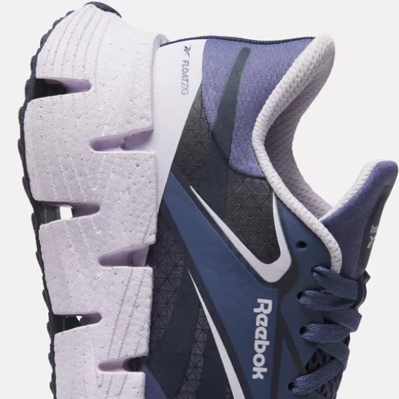 Running^Reebok Floatzig 1 Running Shoes TwilightPurple/DigiGleam/VectorNavy
