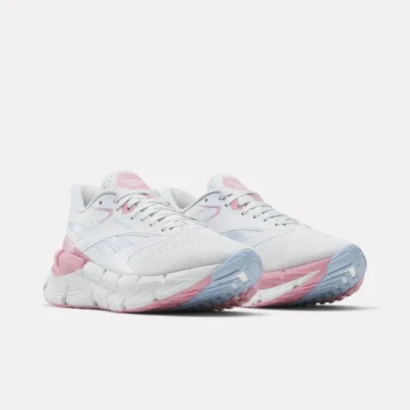 Running^Reebok FloatZig Symmetros Shoes Moon/DustyRose/Y2KBlue