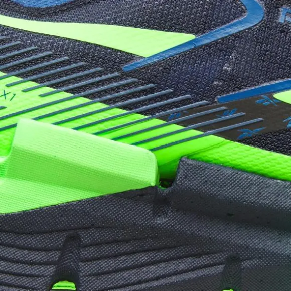 Running | Running^Reebok FloatZig X1 Shoes VectorNavy/SolarLime/TwilightBlue