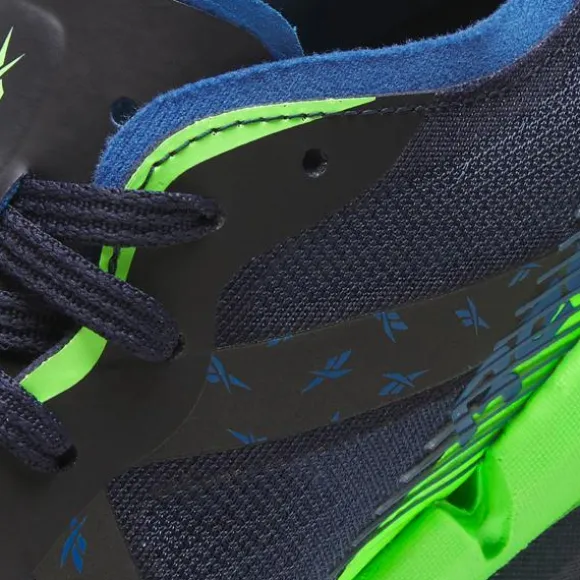 Running | Running^Reebok FloatZig X1 Shoes VectorNavy/SolarLime/TwilightBlue