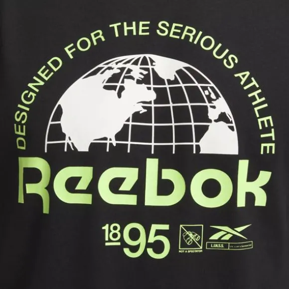 Tops & T-shirts | Tops & T-shirts^Reebok Graphic Series Globe T-Shirt Black