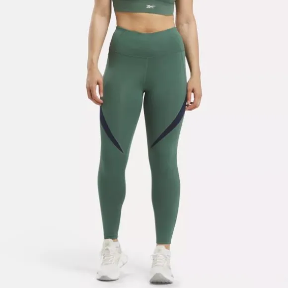 Pants & Sweatpants | Leggings & Tights^Reebok ID Train Colorblock Leggings EscapeGreen