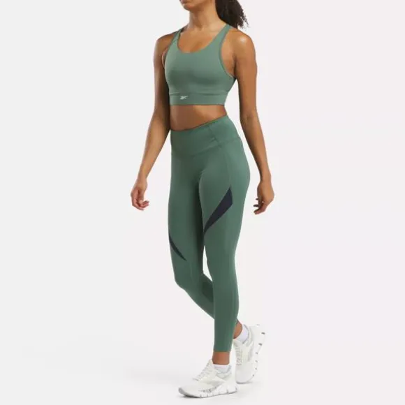 Sports Bras^Reebok ID Train High-Support Bra EscapeGreen