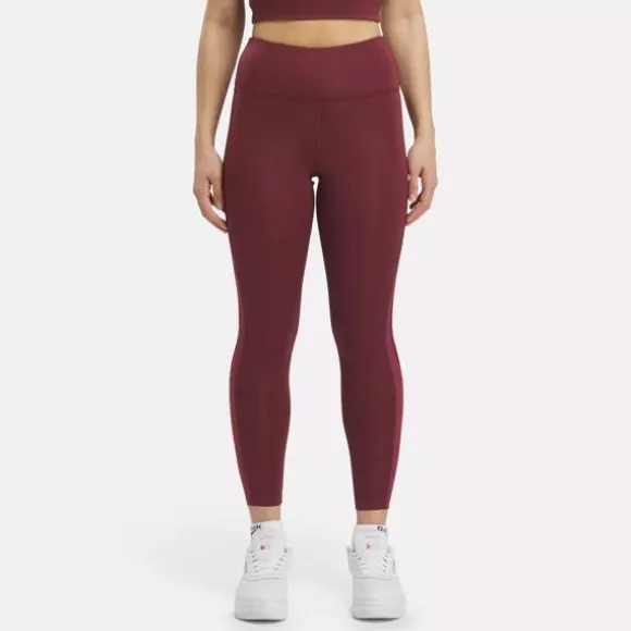 Pants & Sweatpants | Leggings & Tights^Reebok ID Train Mesh Leggings ClassicMaroon