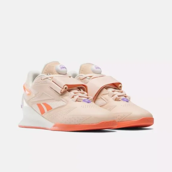 legacy_lifter_iii_weightlifting_shoes_4.webp Gym & Training | Shoes Under $100^Reebok Legacy Lifter III Weightlifting Shoes WashedClay/Chalk/SuperchargedCoral