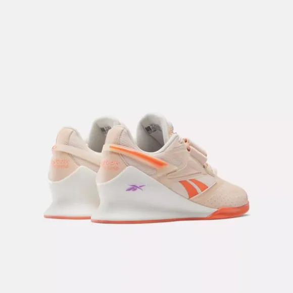 legacy_lifter_iii_weightlifting_shoes_5.webp Gym & Training | Shoes Under $100^Reebok Legacy Lifter III Weightlifting Shoes WashedClay/Chalk/SuperchargedCoral