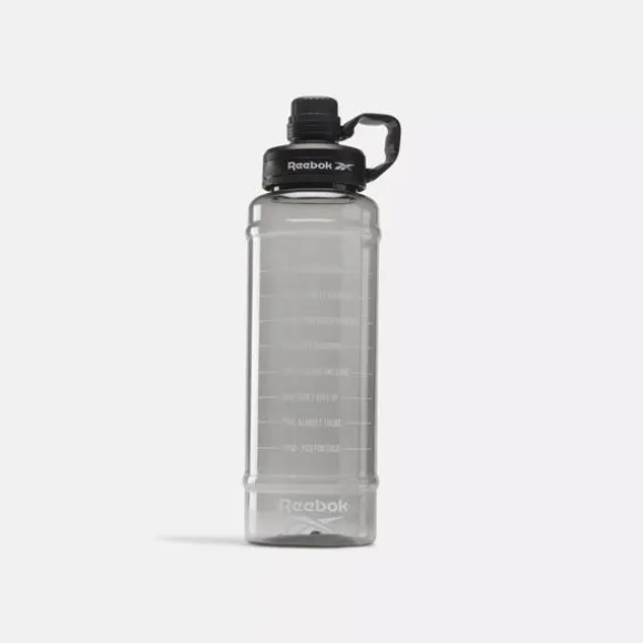 Water Bottles & Shakers | Water Bottles & Shakers^Reebok Lifestyle 67 oz Plastic Motivational Bottle Black