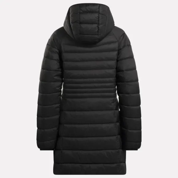 Jackets^Reebok Long Glacier Shield Jacket Black