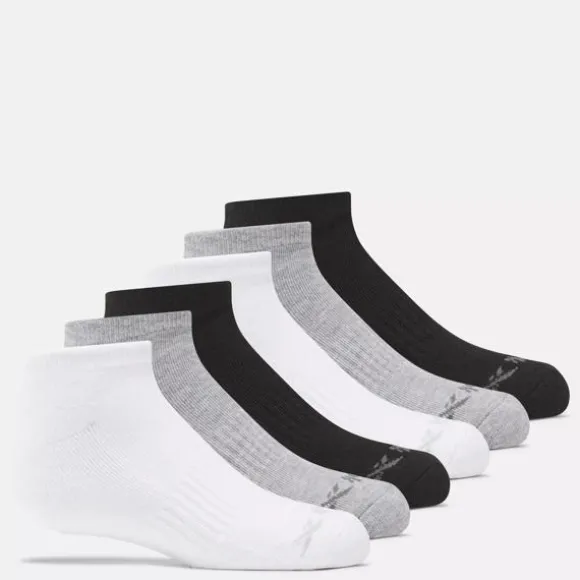 Big Kids' Shoes (sizes 3.5-7) | Big Kids' Shoes (sizes 3.5-7)^Reebok Low Cut Basic Socks 6 Pairs