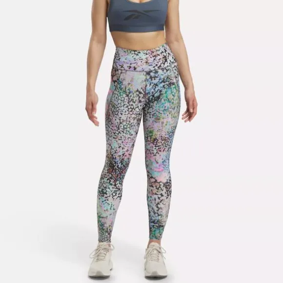 Pants & Sweatpants | Leggings & Tights^Reebok Lux Bold High-Rise Modern Safari Leggings Black