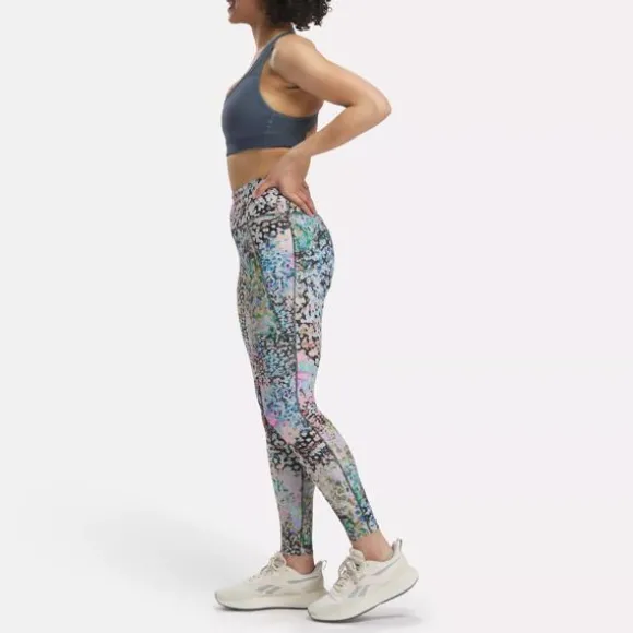 Pants & Sweatpants | Leggings & Tights^Reebok Lux Bold High-Rise Modern Safari Leggings Black