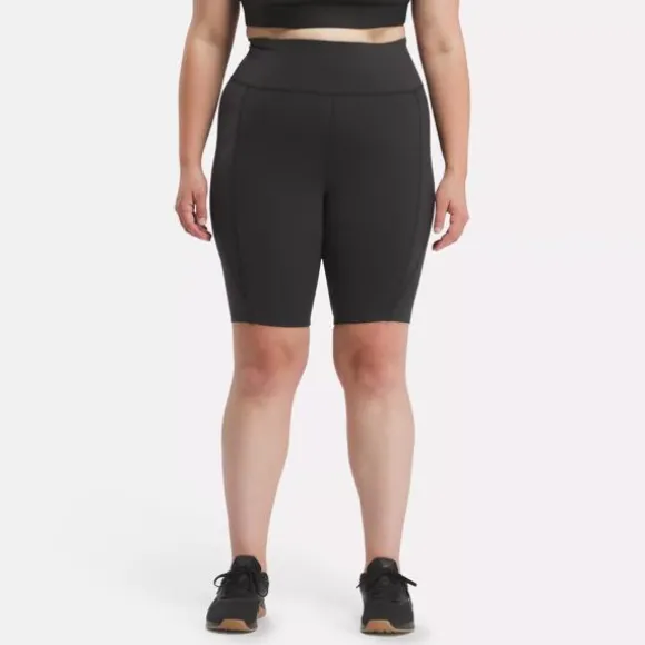 Plus Size (1x-4x) | Shorts^Reebok Lux High-Rise Bike Shorts 9" (Plus Size) Black