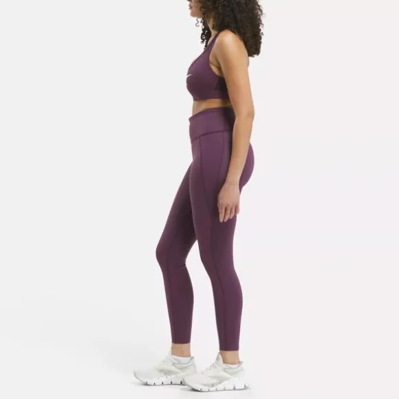 Leggings & Tights^Reebok Lux High-Rise Leggings MidnightPlum