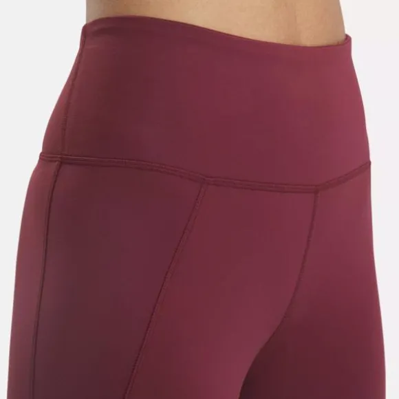 Pants & Sweatpants | Leggings & Tights^Reebok Lux High-Rise Leggings ClassicMaroon