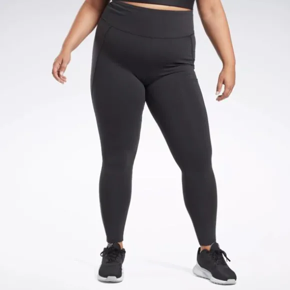 Pants & Sweatpants | Leggings & Tights^Reebok Lux High-Rise Leggings (Plus Size) Black