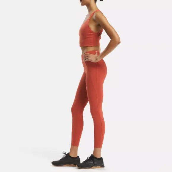 Sports Bras | Pants & Sweatpants^Reebok Lux Leggings BrickRed