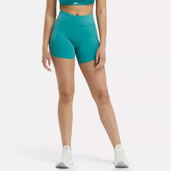 Shorts^Reebok Lux Mini Bike Shorts 5" TeamTeal