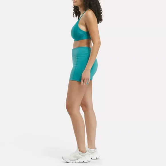 Shorts^Reebok Lux Mini Bike Shorts 5" TeamTeal