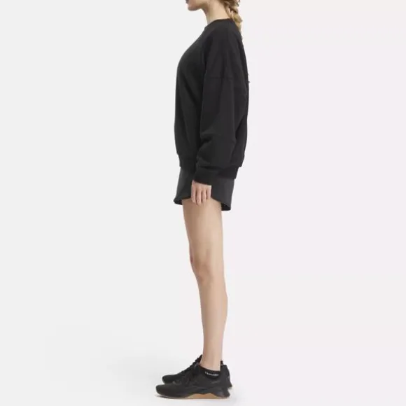 Hoodies & Sweatshirts^Reebok Lux Oversized Crew Black