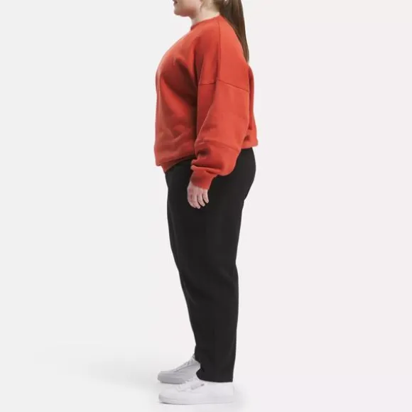 Plus Size (1x-4x) | Hoodies & Sweatshirts^Reebok Lux Oversized Crew (Plus Size) BrickRed