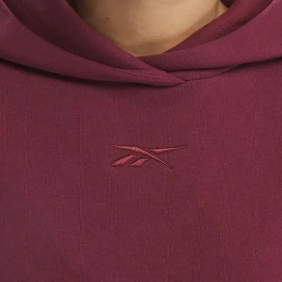 Hoodies & Sweatshirts^Reebok Lux Oversized Hoodie ClassicMaroon