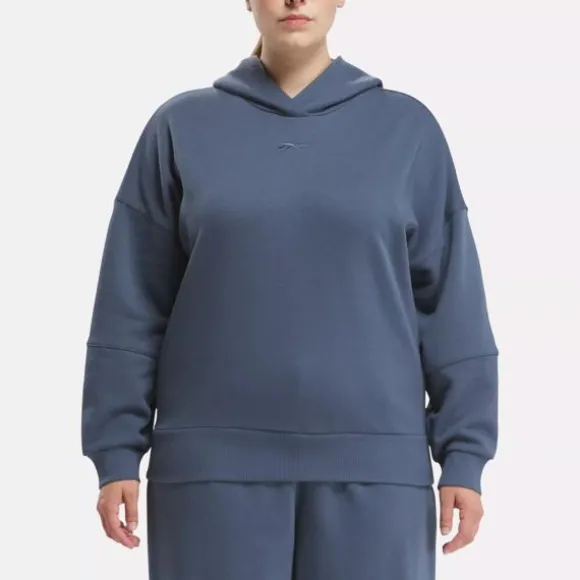 Plus Size (1x-4x) | Hoodies & Sweatshirts^Reebok Lux Oversized Hoodie (Plus Size) EastCoastBlue