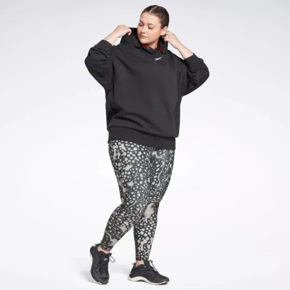 Plus Size (1x-4x) | Hoodies & Sweatshirts^Reebok Lux Oversized Hoodie (Plus Size) Black