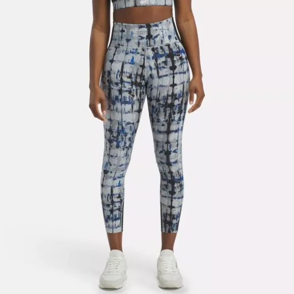 Pants & Sweatpants | Leggings & Tights^Reebok Lux Perform High-Rise Printed Leggings PureGrey3