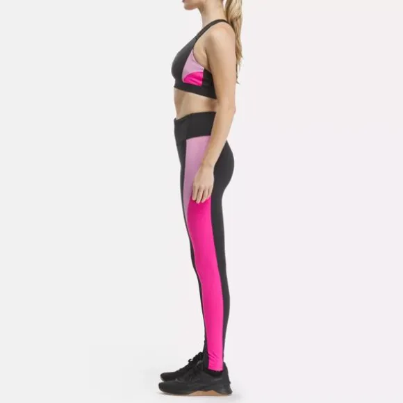 Sports Bras | Trending: Matching Sets^Reebok Lux Racer Colorblock Bra