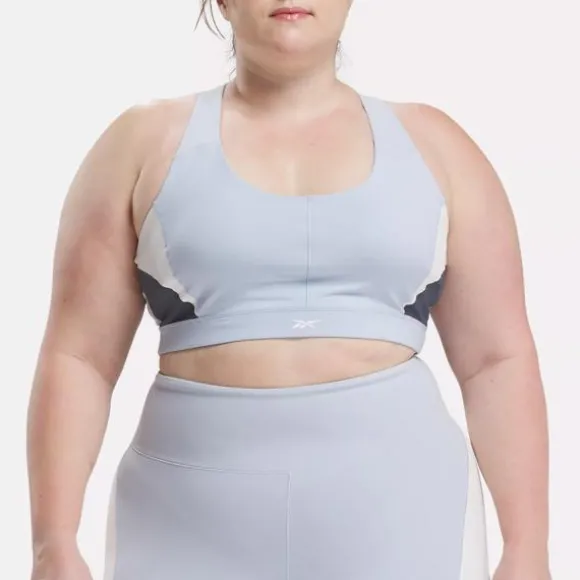 Plus Size (1x-4x) | Sports Bras^Reebok Lux Racer Colorblock Bra (Plus Size)