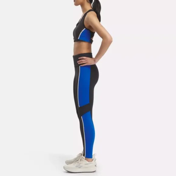 Sports Bras | Trending: Matching Sets^Reebok Lux Racer Padded Colorblock Bra
