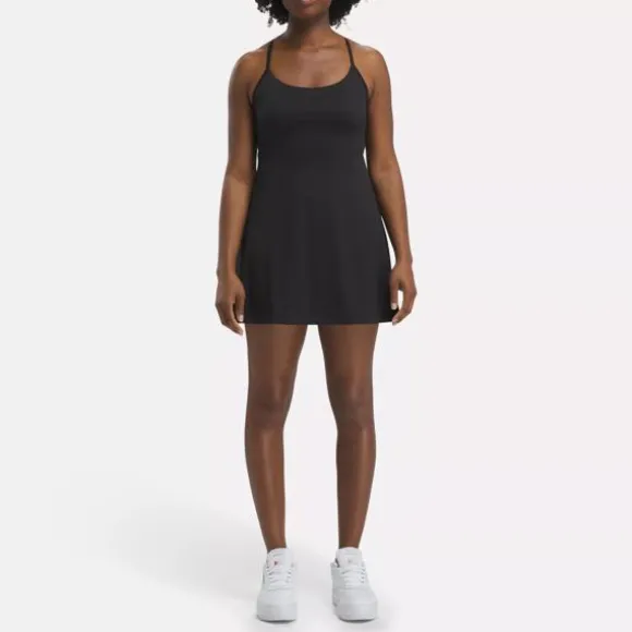 Trending: Dresses & Skirts | Trending: 90’s Classics^Reebok Lux Strappy Dress Black