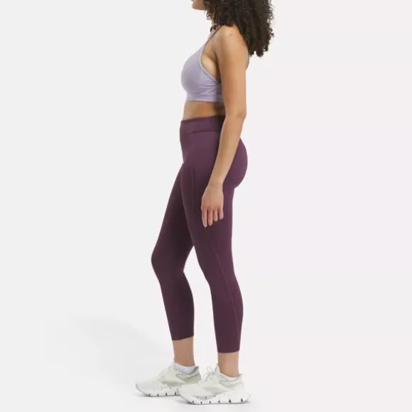 Sports Bras^Reebok Lux Strappy Sports Bra DuskPurple